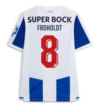 Porto Victor Froholdt #8 Thuis tenue 2026-27 Voetbalshirt Korte Mouw