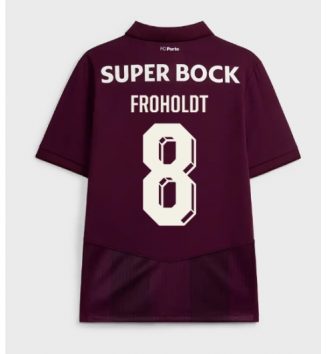 Porto Victor Froholdt #8 Uit tenue 2026-27 Voetbalshirt Korte Mouw