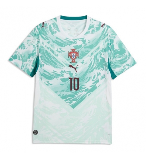 Portugal Bernardo Silva #10 Uit tenue WK 2026 Voetbalshirt Korte Mouw 2 Portugal Bernardo Silva #10 Uit tenue WK 2026 Voetbalshirt Korte Mouw 2
