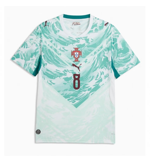 Portugal Bruno Fernandes #8 Uit tenue WK 2026 Voetbalshirt Korte Mouw 2 Portugal Bruno Fernandes #8 Uit tenue WK 2026 Voetbalshirt Korte Mouw 2
