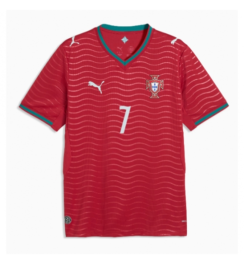 Portugal Cristiano Ronaldo #7 Thuis tenue WK 2026 Voetbalshirt Korte Mouw 2 Portugal Cristiano Ronaldo #7 Thuis tenue WK 2026 Voetbalshirt Korte Mouw 2