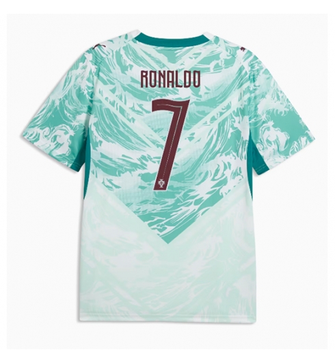 Portugal Cristiano Ronaldo #7 Uit tenue WK 2026 Voetbalshirt Korte Mouw Portugal Cristiano Ronaldo #7 Uit tenue WK 2026 Voetbalshirt Korte Mouw