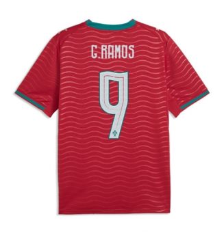 Portugal Goncalo Ramos #9 Thuis tenue WK 2026 Voetbalshirt Korte Mouw Portugal Goncalo Ramos #9 Thuis tenue WK 2026 Voetbalshirt Korte Mouw