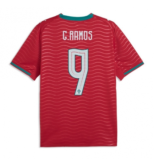 Portugal Goncalo Ramos #9 Thuis tenue WK 2026 Voetbalshirt Korte Mouw Portugal Goncalo Ramos #9 Thuis tenue WK 2026 Voetbalshirt Korte Mouw
