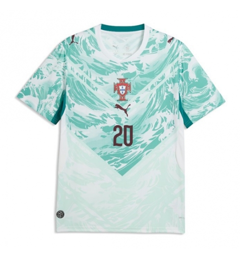 Portugal Joao Cancelo #20 Uit tenue WK 2026 Voetbalshirt Korte Mouw 2 Portugal Joao Cancelo #20 Uit tenue WK 2026 Voetbalshirt Korte Mouw 2