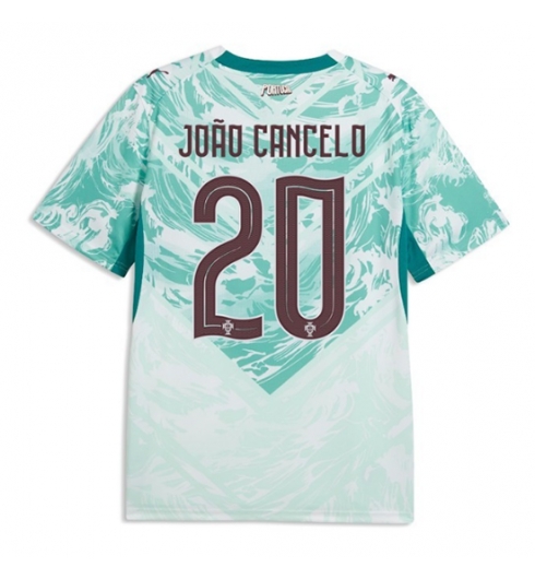 Portugal Joao Cancelo #20 Uit tenue WK 2026 Voetbalshirt Korte Mouw Portugal Joao Cancelo #20 Uit tenue WK 2026 Voetbalshirt Korte Mouw