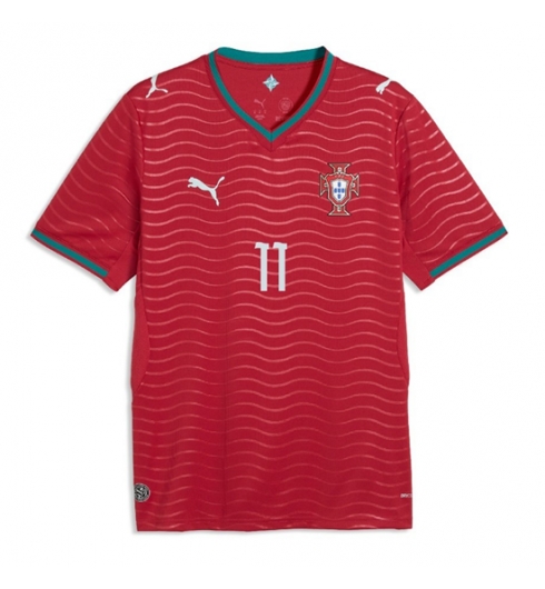 Portugal Joao Felix #11 Thuis tenue WK 2026 Voetbalshirt Korte Mouw 2 Portugal Joao Felix #11 Thuis tenue WK 2026 Voetbalshirt Korte Mouw 2