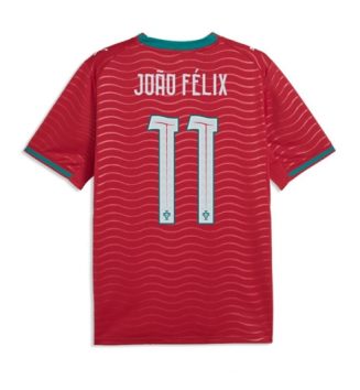 Portugal Joao Felix #11 Thuis tenue WK 2026 Voetbalshirt Korte Mouw Portugal Joao Felix #11 Thuis tenue WK 2026 Voetbalshirt Korte Mouw