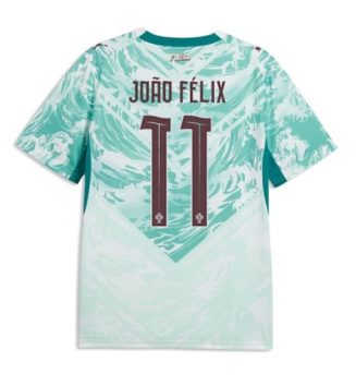 Portugal Joao Felix #11 Uit tenue WK 2026 Voetbalshirt Korte Mouw Portugal Joao Felix #11 Uit tenue WK 2026 Voetbalshirt Korte Mouw