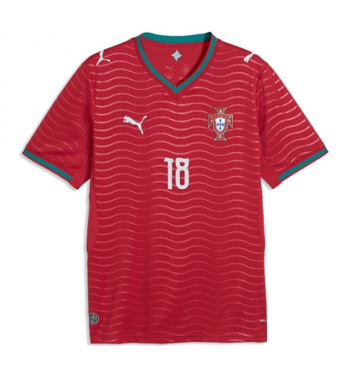 Portugal Pedro Neto #18 Thuis tenue WK 2026 Voetbalshirt Korte Mouw 2 Portugal Pedro Neto #18 Thuis tenue WK 2026 Voetbalshirt Korte Mouw 2