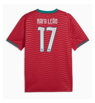 Portugal Rafael Leao #17 Thuis tenue WK 2026 Voetbalshirt Korte Mouw Portugal Rafael Leao #17 Thuis tenue WK 2026 Voetbalshirt Korte Mouw