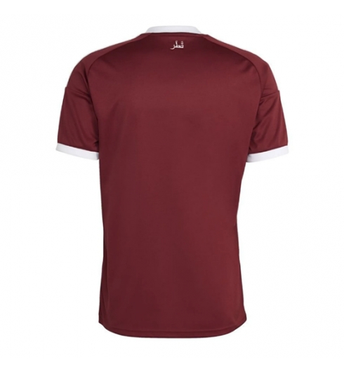 Qatar Thuis tenue WK 2026 Voetbalshirt Korte Mouw 2 Qatar Thuis tenue WK 2026 Voetbalshirt Korte Mouw 2