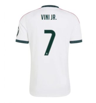 Real Madrid Vinicius Junior #7 Thuis tenue 2026-27 Voetbalshirt Korte Mouw