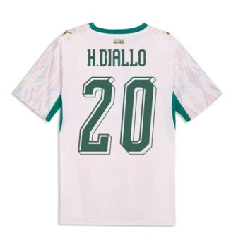 Senegal Habib Diallo #20 Thuis tenue WK 2026 Voetbalshirt Korte Mouw Senegal Habib Diallo #20 Thuis tenue WK 2026 Voetbalshirt Korte Mouw