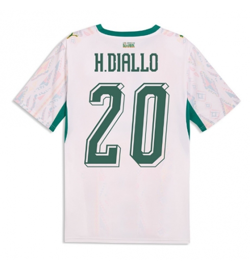 Senegal Habib Diallo #20 Thuis tenue WK 2026 Voetbalshirt Korte Mouw Senegal Habib Diallo #20 Thuis tenue WK 2026 Voetbalshirt Korte Mouw