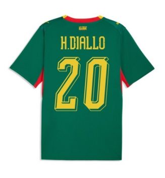 Senegal Habib Diallo #20 Uit tenue WK 2026 Voetbalshirt Korte Mouw Senegal Habib Diallo #20 Uit tenue WK 2026 Voetbalshirt Korte Mouw