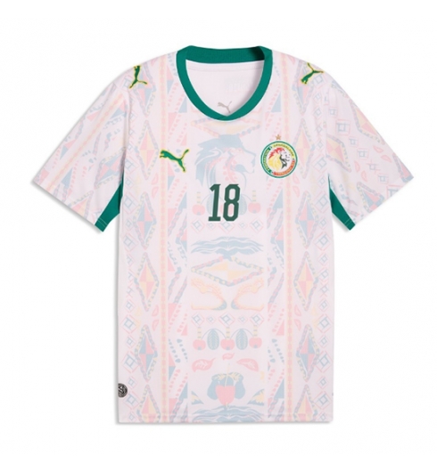 Senegal Ismaila Sarr #18 Thuis tenue WK 2026 Voetbalshirt Korte Mouw 2 Senegal Ismaila Sarr #18 Thuis tenue WK 2026 Voetbalshirt Korte Mouw 2