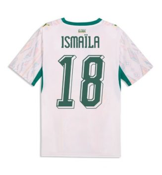 Senegal Ismaila Sarr #18 Thuis tenue WK 2026 Voetbalshirt Korte Mouw Senegal Ismaila Sarr #18 Thuis tenue WK 2026 Voetbalshirt Korte Mouw
