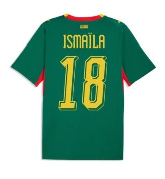 Senegal Ismaila Sarr #18 Uit tenue WK 2026 Voetbalshirt Korte Mouw Senegal Ismaila Sarr #18 Uit tenue WK 2026 Voetbalshirt Korte Mouw