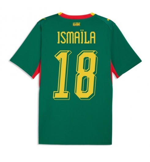 Senegal Ismaila Sarr #18 Uit tenue WK 2026 Voetbalshirt Korte Mouw Senegal Ismaila Sarr #18 Uit tenue WK 2026 Voetbalshirt Korte Mouw