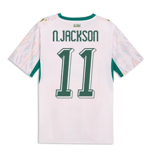 Senegal Nicolas Jackson #11 Thuis tenue WK 2026 Voetbalshirt Korte Mouw Senegal Nicolas Jackson #11 Thuis tenue WK 2026 Voetbalshirt Korte Mouw
