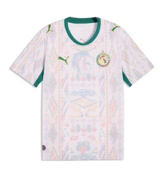 Senegal Thuis tenue WK 2026 Voetbalshirt Korte Mouw Senegal Thuis tenue WK 2026 Voetbalshirt Korte Mouw