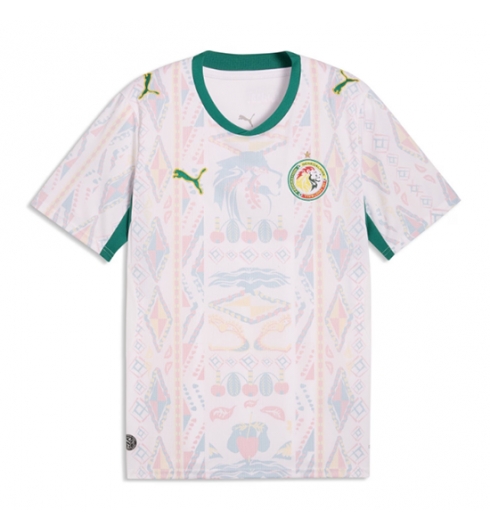 Senegal Thuis tenue WK 2026 Voetbalshirt Korte Mouw Senegal Thuis tenue WK 2026 Voetbalshirt Korte Mouw