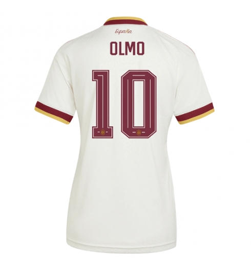 Spanje Dani Olmo #10 Uit tenue Dames WK 2026 Voetbalshirt Korte Mouw Spanje Dani Olmo #10 Uit tenue Dames WK 2026 Voetbalshirt Korte Mouw