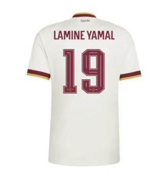 Spanje Lamine Yamal #19 Uit tenue WK 2026 Voetbalshirt Korte Mouw Spanje Lamine Yamal #19 Uit tenue WK 2026 Voetbalshirt Korte Mouw