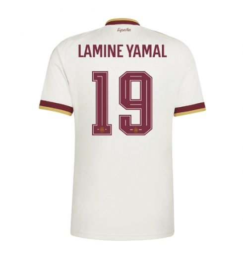 Spanje Lamine Yamal #19 Uit tenue WK 2026 Voetbalshirt Korte Mouw Spanje Lamine Yamal #19 Uit tenue WK 2026 Voetbalshirt Korte Mouw