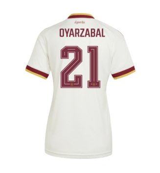 Spanje Mikel Oyarzabal #21 Uit tenue Dames WK 2026 Voetbalshirt Korte Mouw