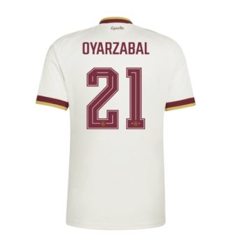 Spanje Mikel Oyarzabal #21 Uit tenue WK 2026 Voetbalshirt Korte Mouw Spanje Mikel Oyarzabal #21 Uit tenue WK 2026 Voetbalshirt Korte Mouw