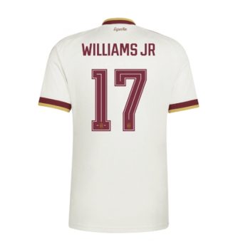 Spanje Nico Williams #17 Uit tenue WK 2026 Voetbalshirt Korte Mouw Spanje Nico Williams #17 Uit tenue WK 2026 Voetbalshirt Korte Mouw