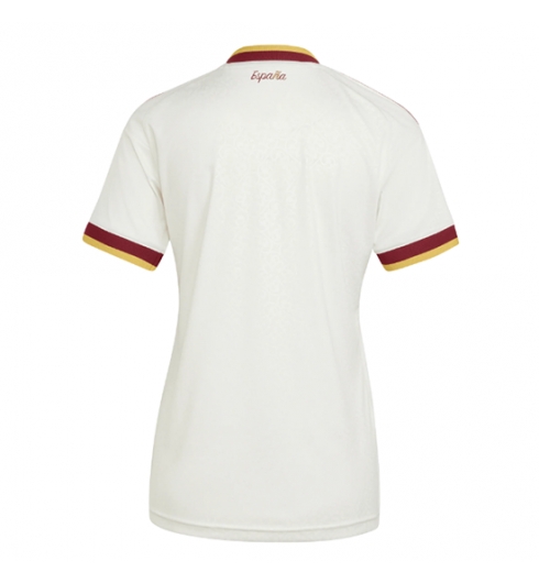 Spanje Uit tenue Dames WK 2026 Voetbalshirt Korte Mouw 2 Spanje Uit tenue Dames WK 2026 Voetbalshirt Korte Mouw 2