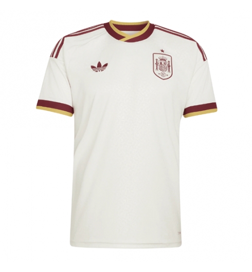 Spanje Uit tenue WK 2026 Voetbalshirt Korte Mouw Spanje Uit tenue WK 2026 Voetbalshirt Korte Mouw
