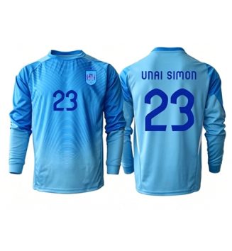 Spanje Unai Simon #23 Keeper Thuis tenue WK 2026 Lange Mouwen