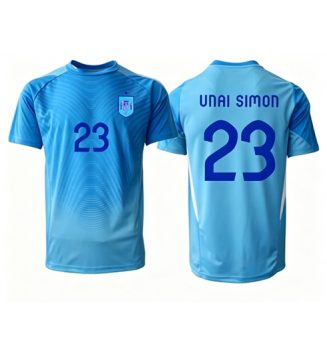 Spanje Unai Simon #23 Keeper Thuis tenue WK 2026 Voetbalshirt Korte Mouw