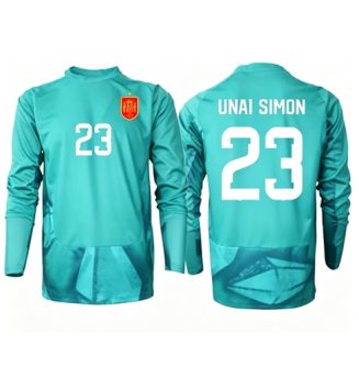 Spanje Unai Simon #23 Keeper Uit tenue WK 2026 Lange Mouwen