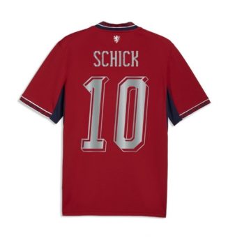 Tsjechië Patrik Schick #10 Thuis tenue WK 2026 Voetbalshirt Korte Mouw Tsjechië Patrik Schick #10 Thuis tenue WK 2026 Voetbalshirt Korte Mouw