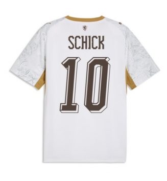 Tsjechië Patrik Schick #10 Uit tenue WK 2026 Voetbalshirt Korte Mouw Tsjechië Patrik Schick #10 Uit tenue WK 2026 Voetbalshirt Korte Mouw