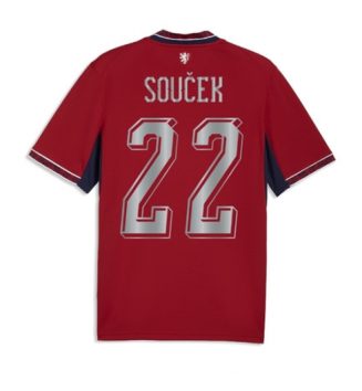 Tsjechië Tomas Soucek #22 Thuis tenue WK 2026 Voetbalshirt Korte Mouw Tsjechië Tomas Soucek #22 Thuis tenue WK 2026 Voetbalshirt Korte Mouw