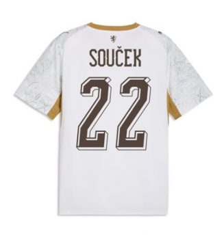 Tsjechië Tomas Soucek #22 Uit tenue WK 2026 Voetbalshirt Korte Mouw Tsjechië Tomas Soucek #22 Uit tenue WK 2026 Voetbalshirt Korte Mouw