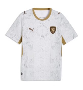 Tsjechië Uit tenue WK 2026 Voetbalshirt Korte Mouw Tsjechië Uit tenue WK 2026 Voetbalshirt Korte Mouw
