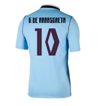 Uruguay Giorgian de Arrascaeta #10 Thuis tenue WK 2026 Voetbalshirt Korte Mouw Uruguay Giorgian de Arrascaeta #10 Thuis tenue WK 2026 Voetbalshirt Korte Mouw