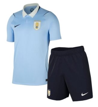 Uruguay Thuis tenue Kids WK 2026 Voetbalshirt Korte Mouw + Shorts Uruguay Thuis tenue Kids WK 2026 Voetbalshirt Korte Mouw + Shorts
