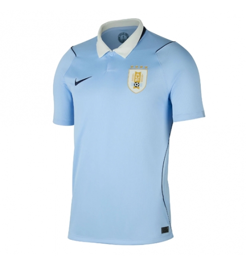 Uruguay Thuis tenue WK 2026 Voetbalshirt Korte Mouw Uruguay Thuis tenue WK 2026 Voetbalshirt Korte Mouw