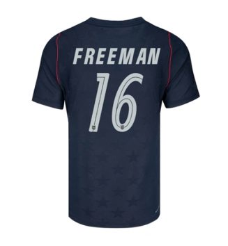 Verenigde Staten Alex Freeman #16 Uit tenue WK 2026 Voetbalshirt Korte Mouw Verenigde Staten Alex Freeman #16 Uit tenue WK 2026 Voetbalshirt Korte Mouw