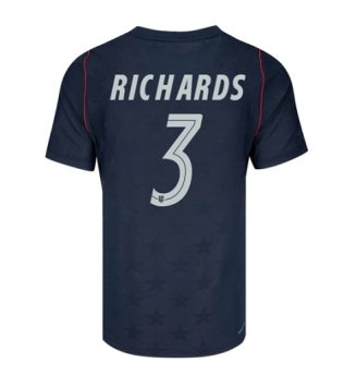 Verenigde Staten Chris Richards #3 Uit tenue WK 2026 Voetbalshirt Korte Mouw Verenigde Staten Chris Richards #3 Uit tenue WK 2026 Voetbalshirt Korte Mouw