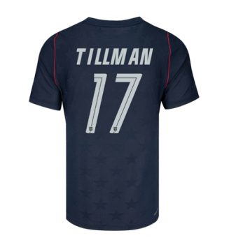 Verenigde Staten Malik Tillman #17 Uit tenue WK 2026 Voetbalshirt Korte Mouw Verenigde Staten Malik Tillman #17 Uit tenue WK 2026 Voetbalshirt Korte Mouw