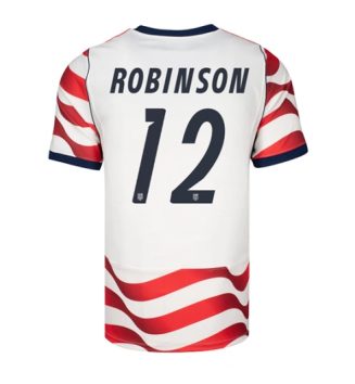 Verenigde Staten Miles Robinson #12 Thuis tenue WK 2026 Voetbalshirt Korte Mouw Verenigde Staten Miles Robinson #12 Thuis tenue WK 2026 Voetbalshirt Korte Mouw